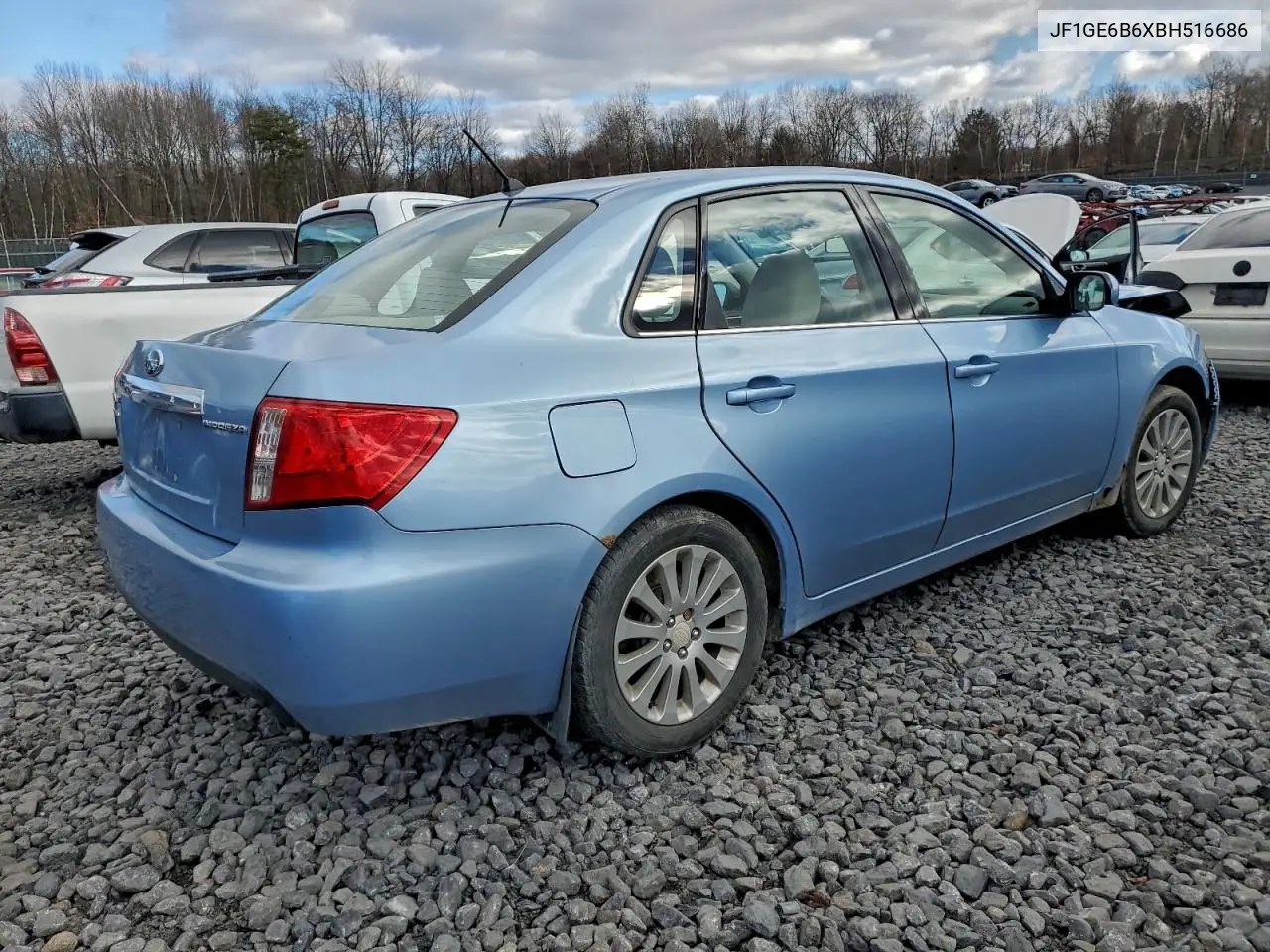 JF1GE6B6XBH516686 2011 Subaru Impreza 2.5I Premium