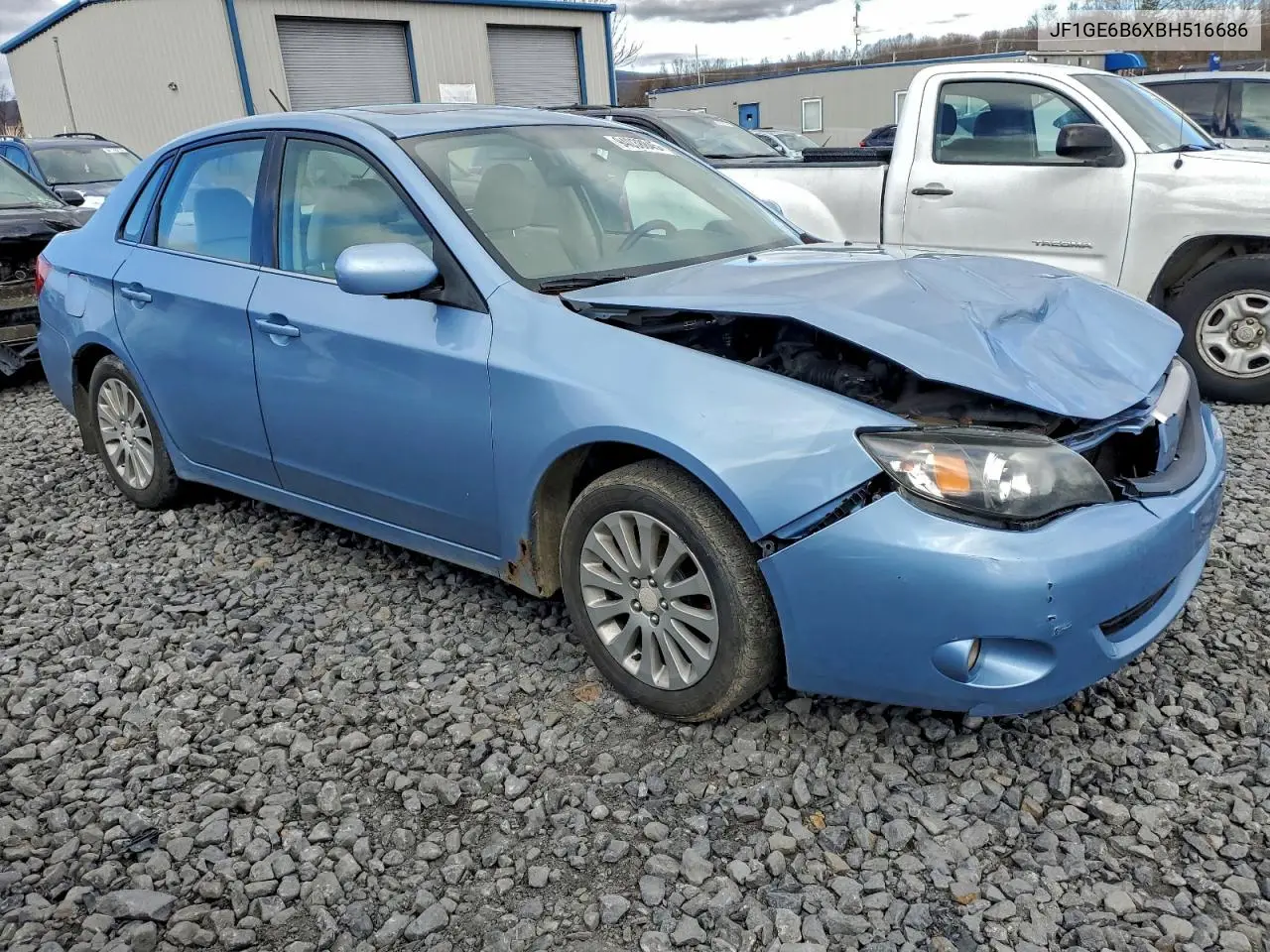JF1GE6B6XBH516686 2011 Subaru Impreza 2.5I Premium