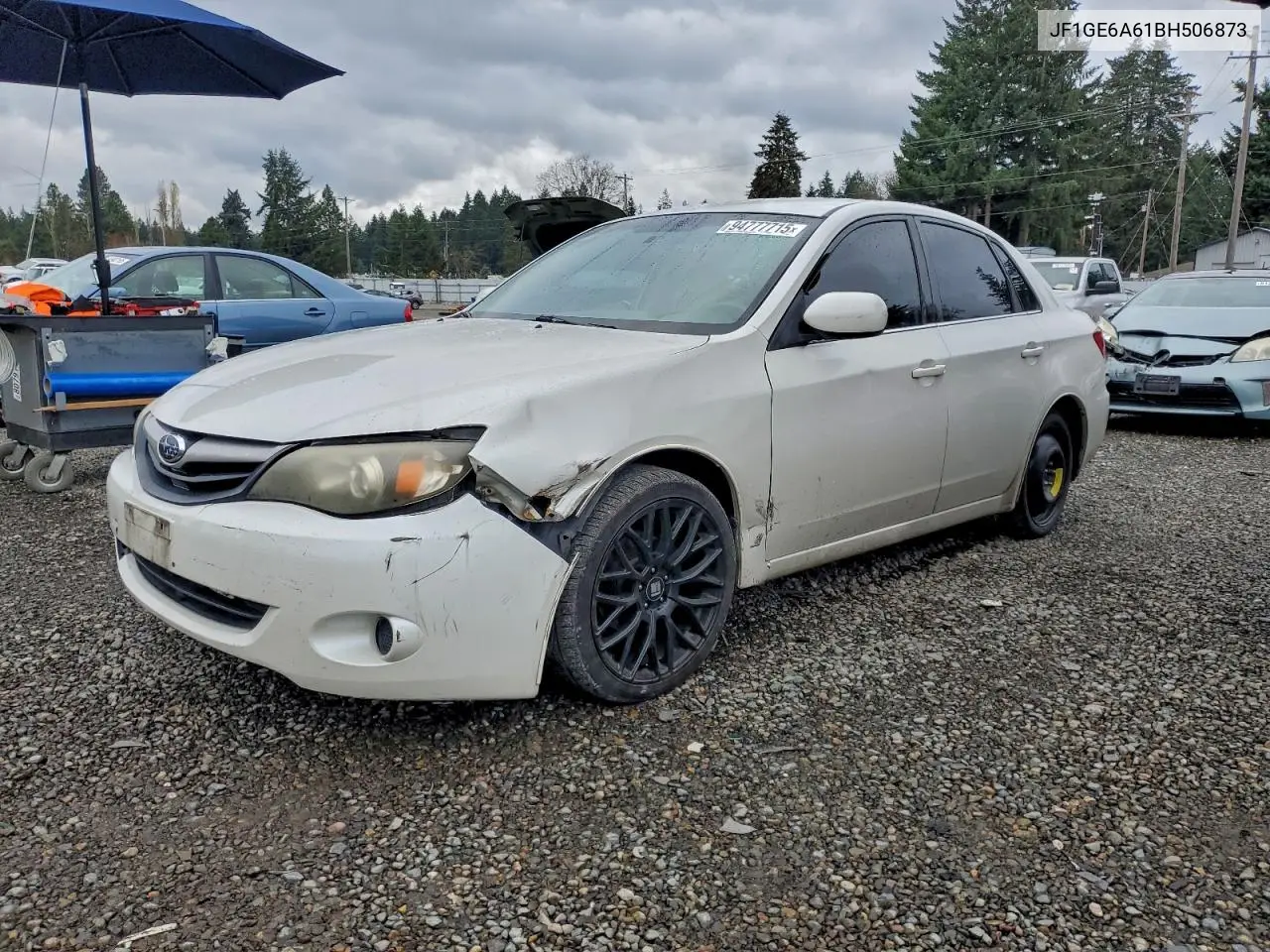 JF1GE6A61BH506873 2011 Subaru Impreza 2.5I
