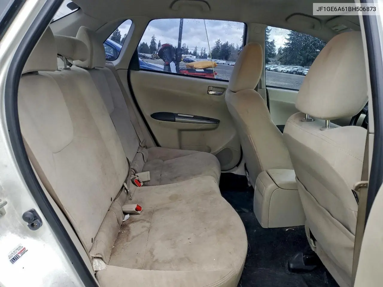 JF1GE6A61BH506873 2011 Subaru Impreza 2.5I