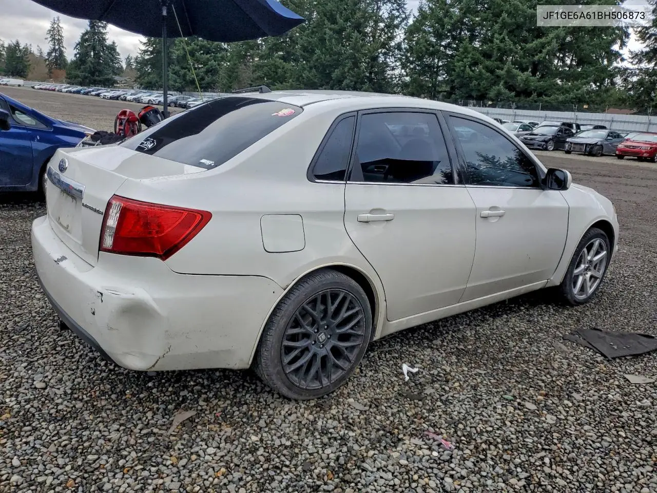 JF1GE6A61BH506873 2011 Subaru Impreza 2.5I