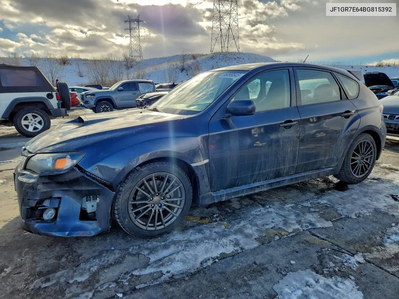 JF1GR7E64BG815392 2011 Subaru Impreza Wrx