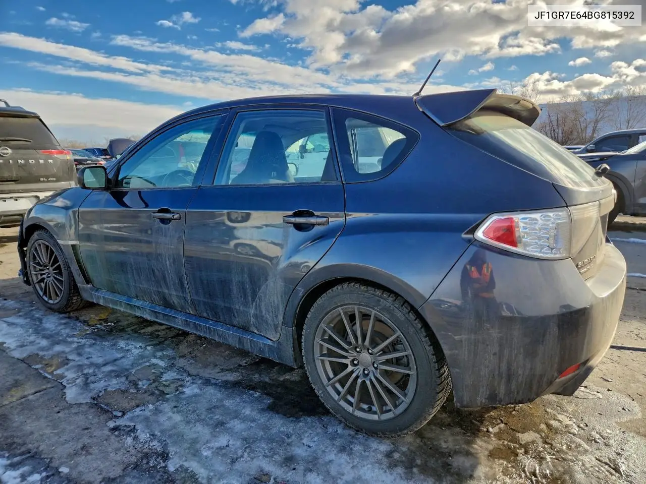 JF1GR7E64BG815392 2011 Subaru Impreza Wrx