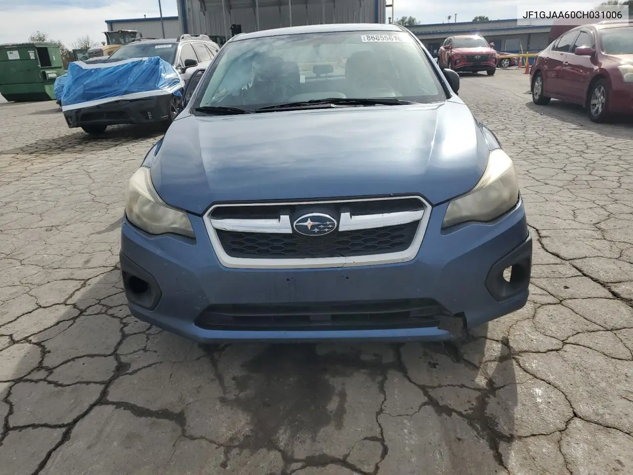 JF1GJAA60CH031006 2012 Subaru Impreza