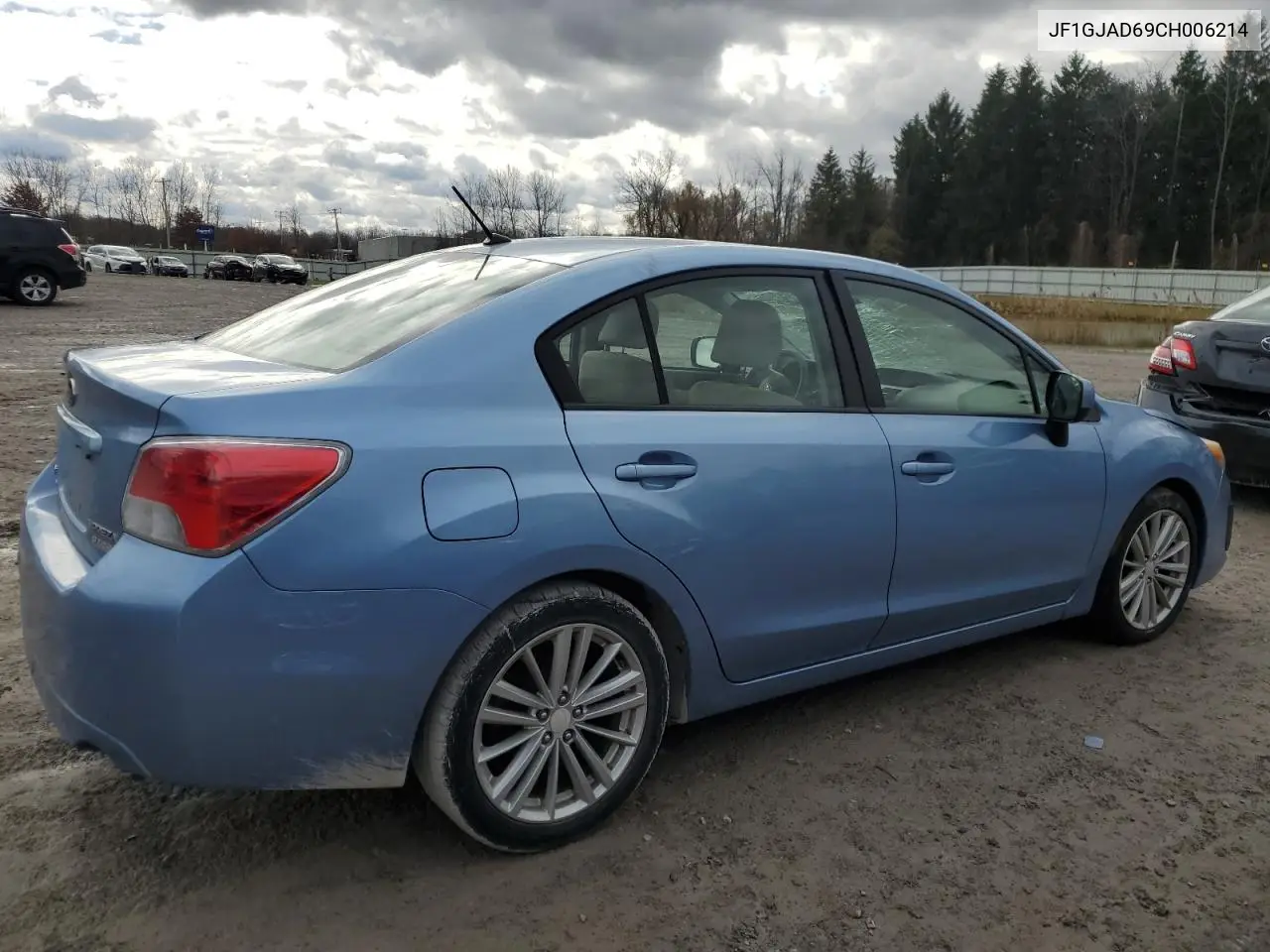 JF1GJAD69CH006214 2012 Subaru Impreza Premium