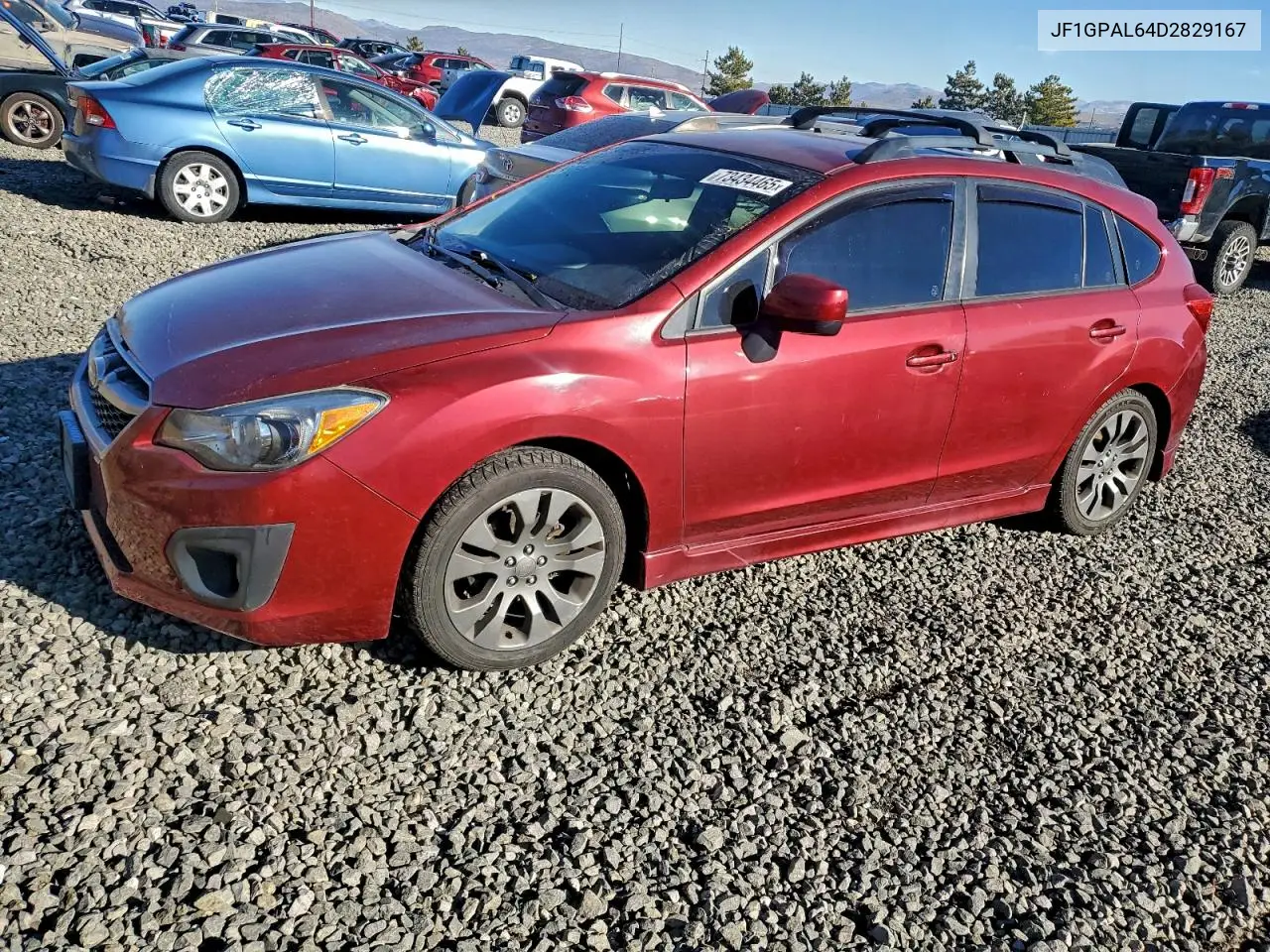 JF1GPAL64D2829167 2013 Subaru Impreza Sport Premium