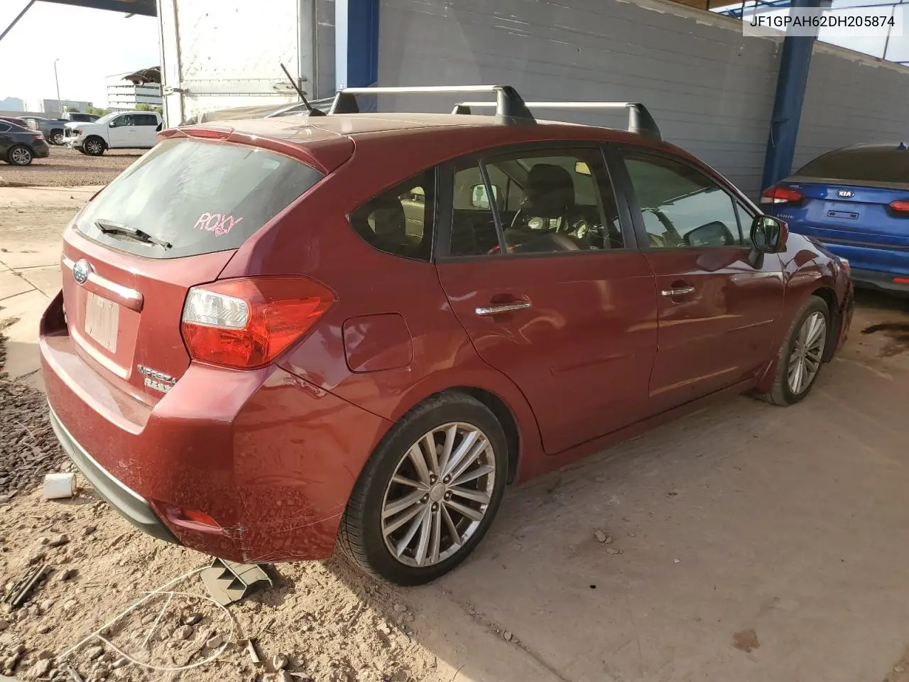 JF1GPAH62DH205874 2013 Subaru Impreza Limited