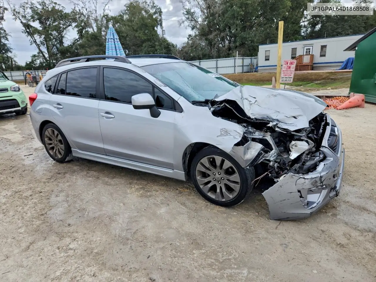 JF1GPAL64D1868508 2013 Subaru Impreza Sport Premium