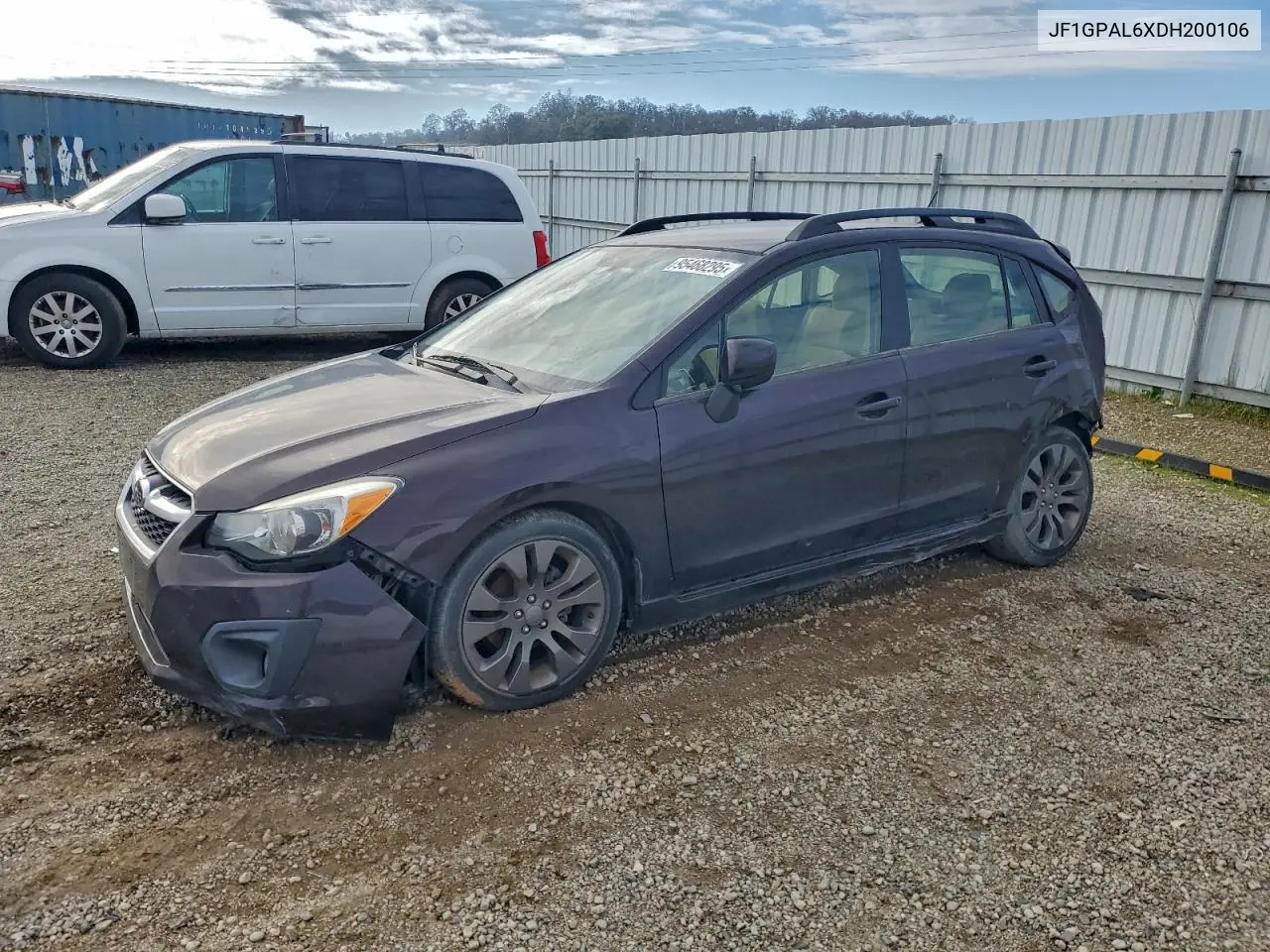JF1GPAL6XDH200106 2013 Subaru Impreza Sport Premium