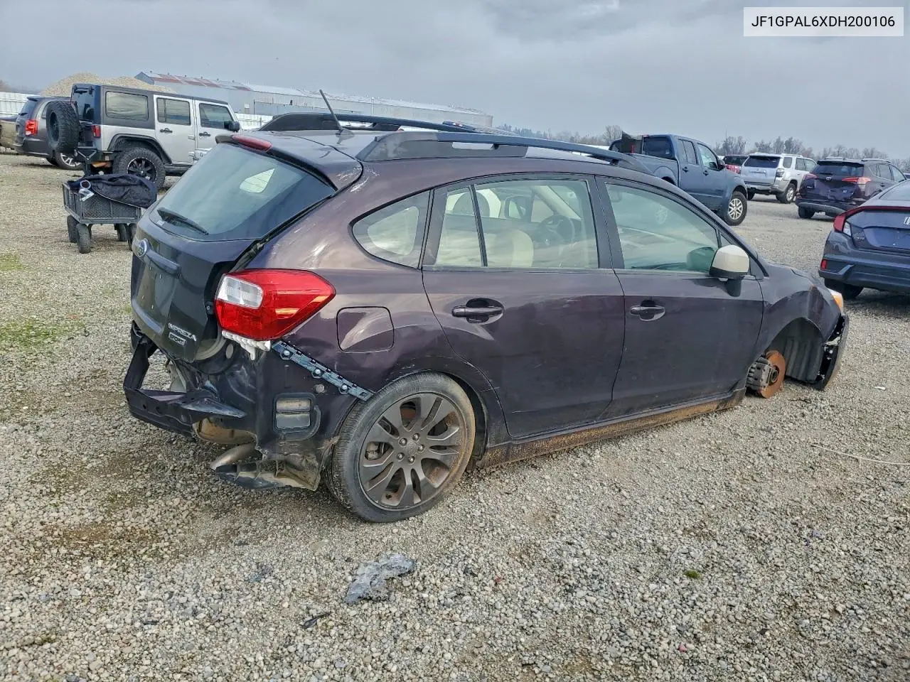 JF1GPAL6XDH200106 2013 Subaru Impreza Sport Premium