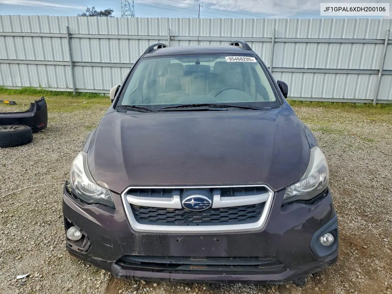 JF1GPAL6XDH200106 2013 Subaru Impreza Sport Premium