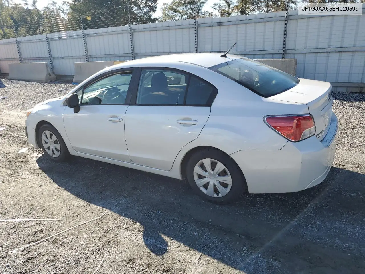 JF1GJAA65EH020599 2014 Subaru Impreza