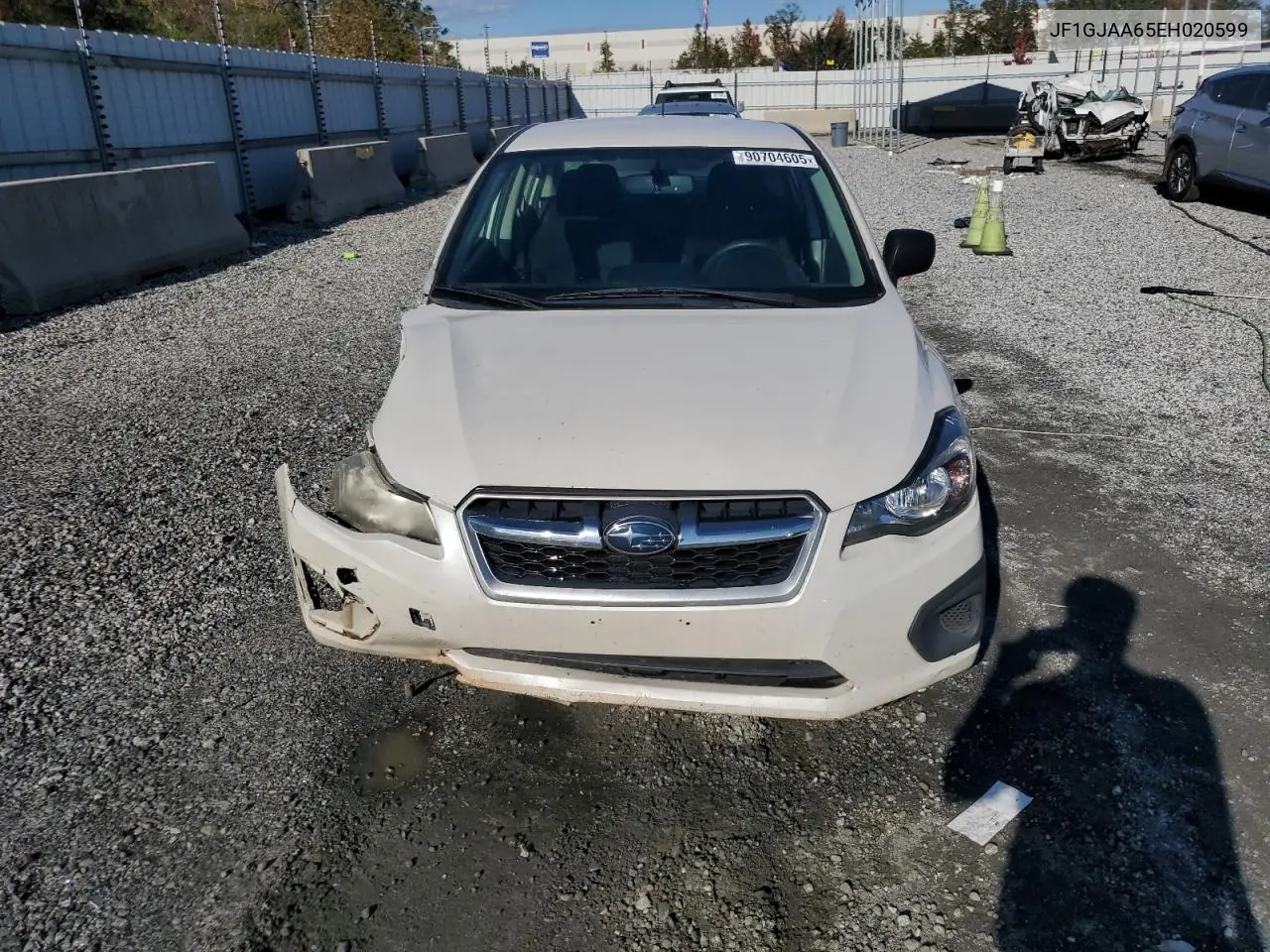 JF1GJAA65EH020599 2014 Subaru Impreza