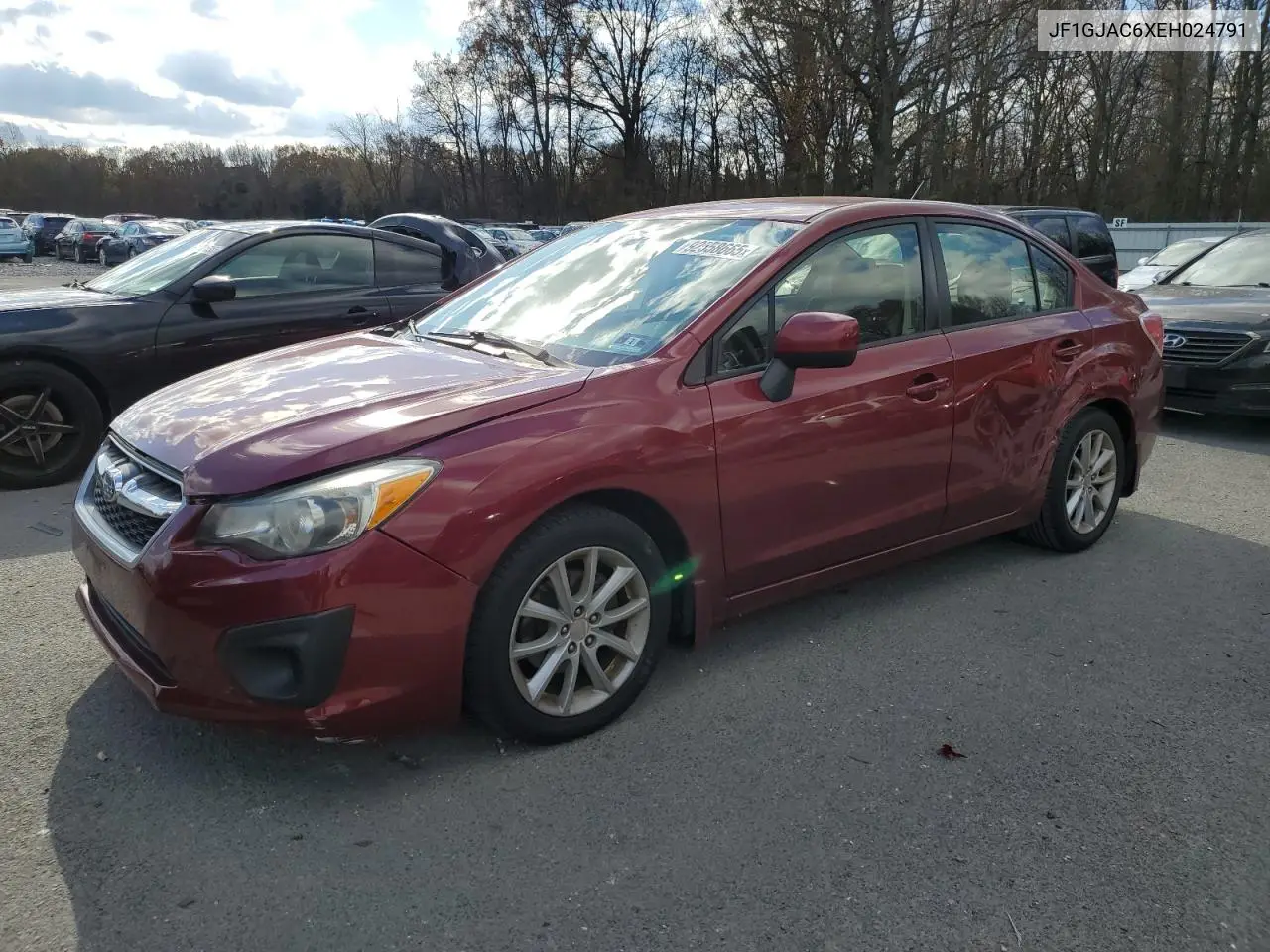 JF1GJAC6XEH024791 2014 Subaru Impreza Premium