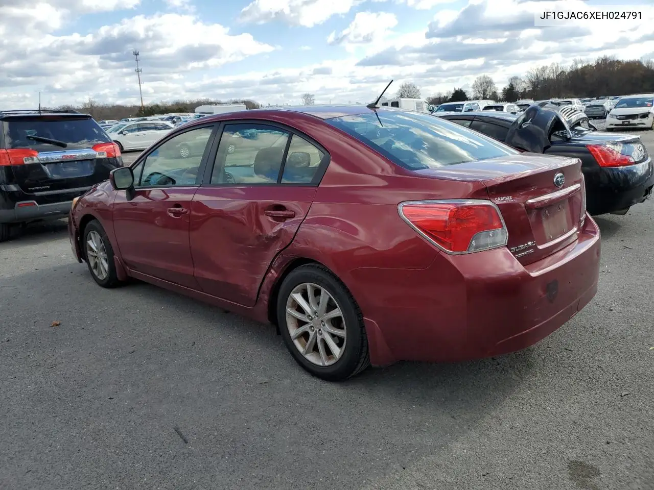 JF1GJAC6XEH024791 2014 Subaru Impreza Premium