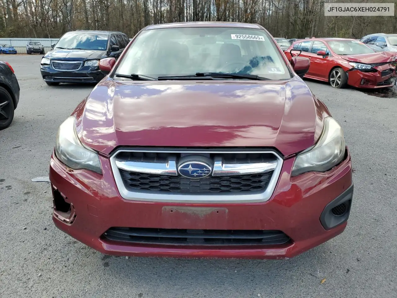 JF1GJAC6XEH024791 2014 Subaru Impreza Premium