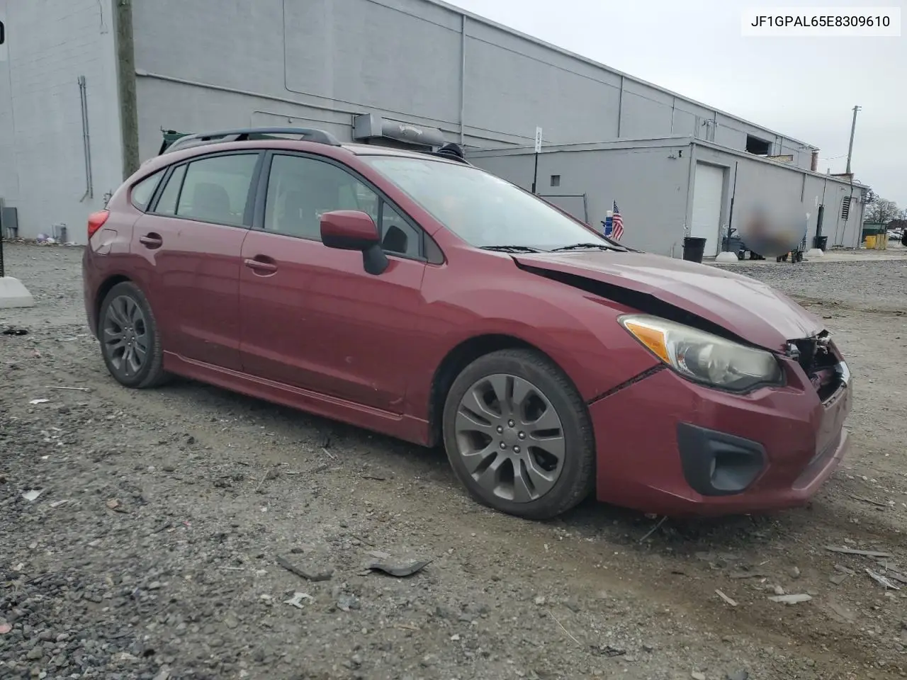 JF1GPAL65E8309610 2014 Subaru Impreza Sport Premium