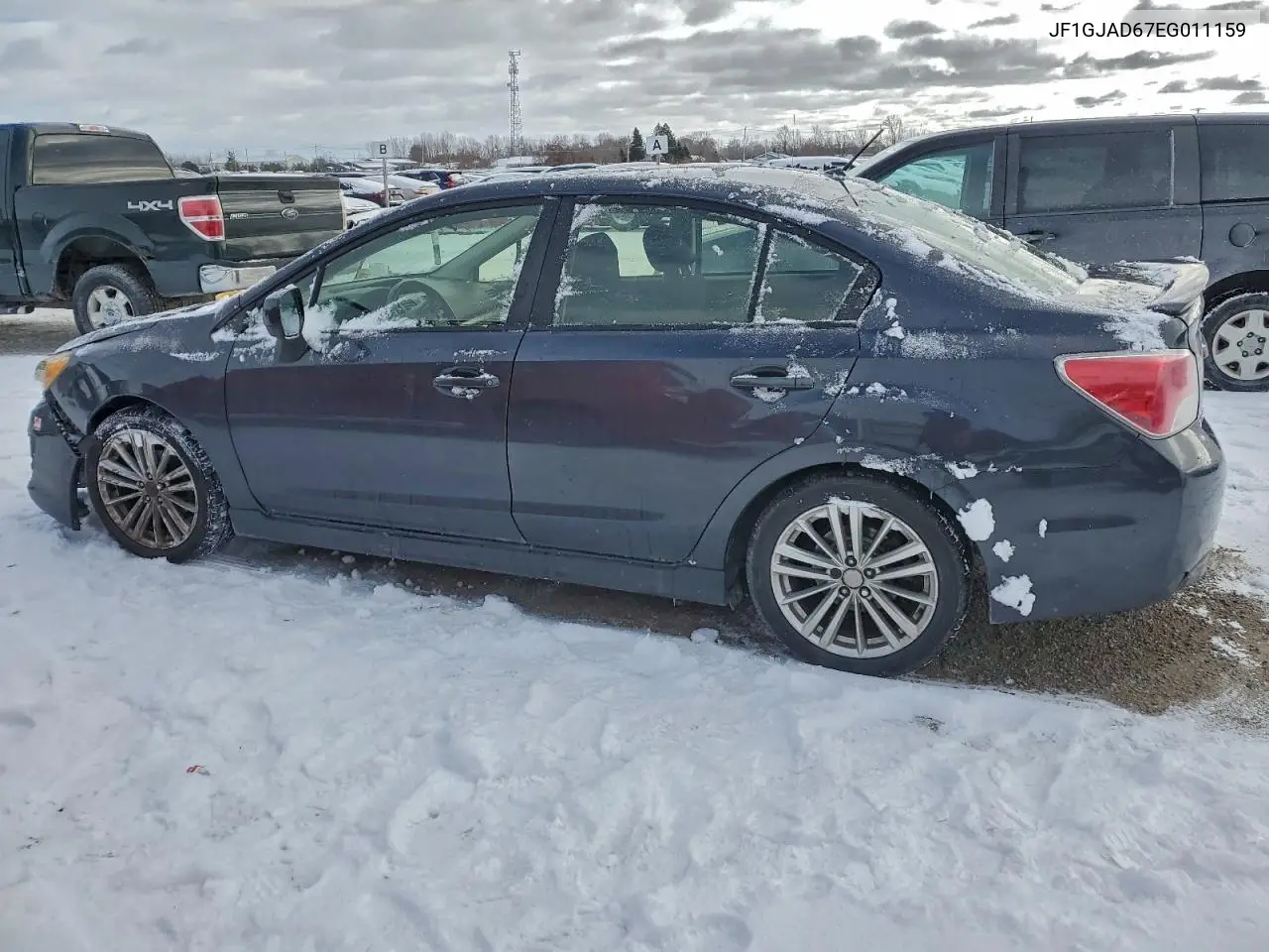 JF1GJAD67EG011159 2014 Subaru Impreza Premium