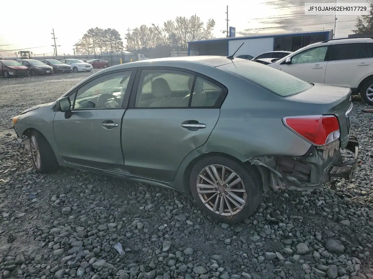 JF1GJAH62EH017729 2014 Subaru Impreza Limited