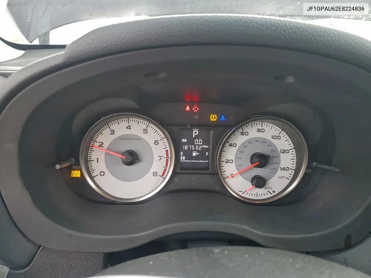 JF1GPAU62E8224836 2014 Subaru Impreza Sport Limited