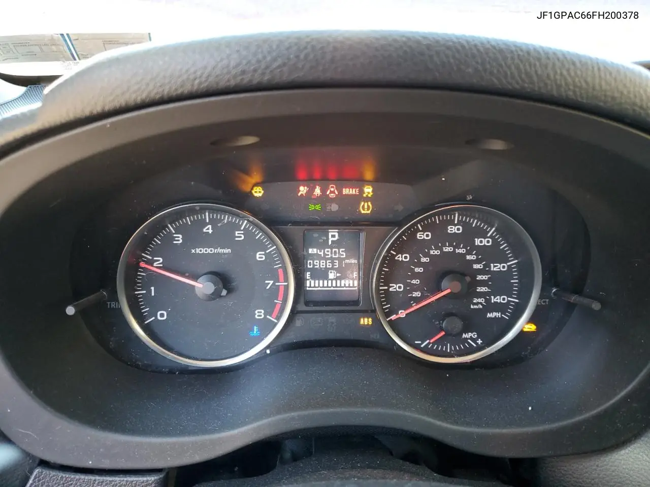 JF1GPAC66FH200378 2015 Subaru Impreza Premium
