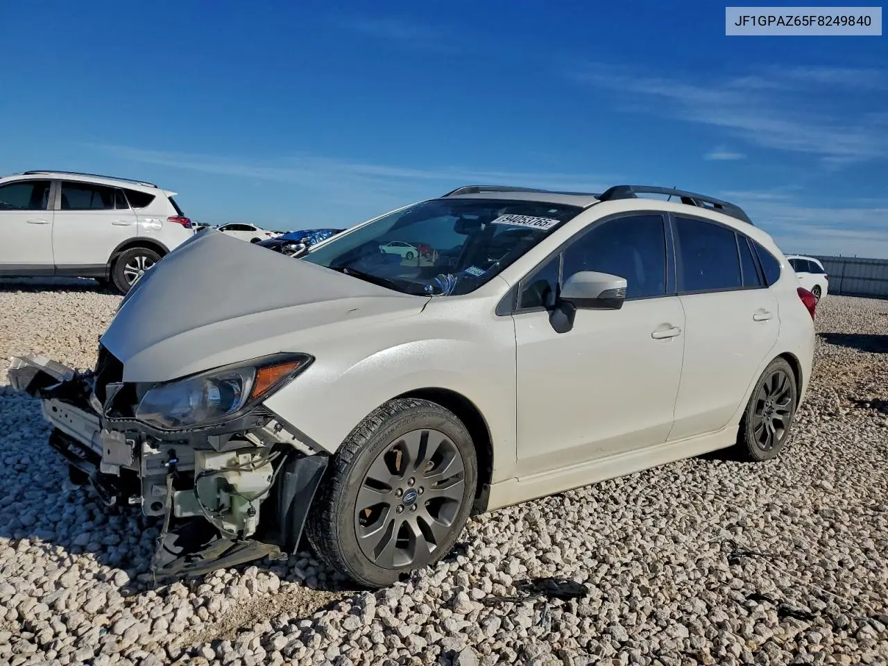 JF1GPAZ65F8249840 2015 Subaru Impreza Sport Limited