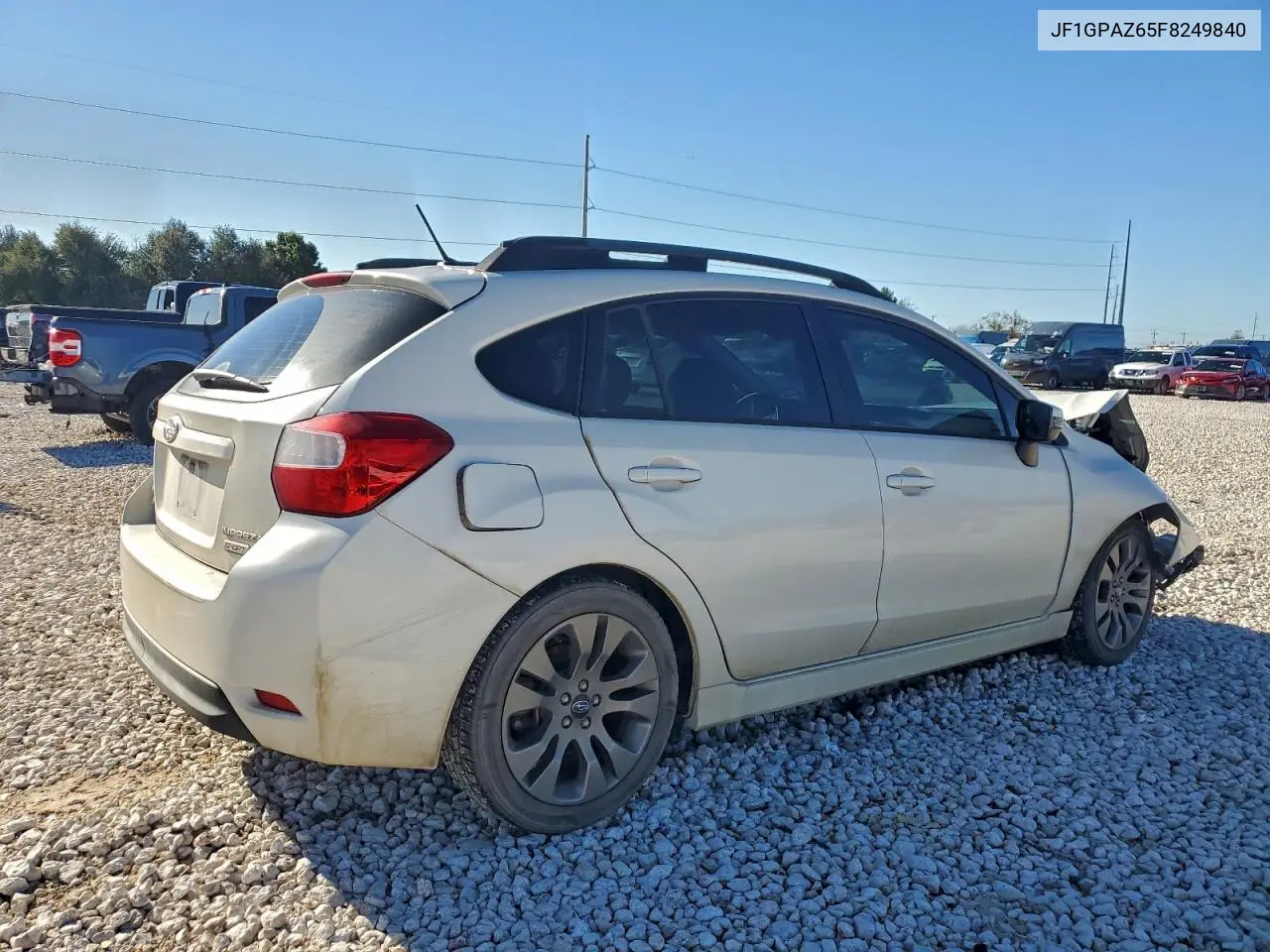 JF1GPAZ65F8249840 2015 Subaru Impreza Sport Limited