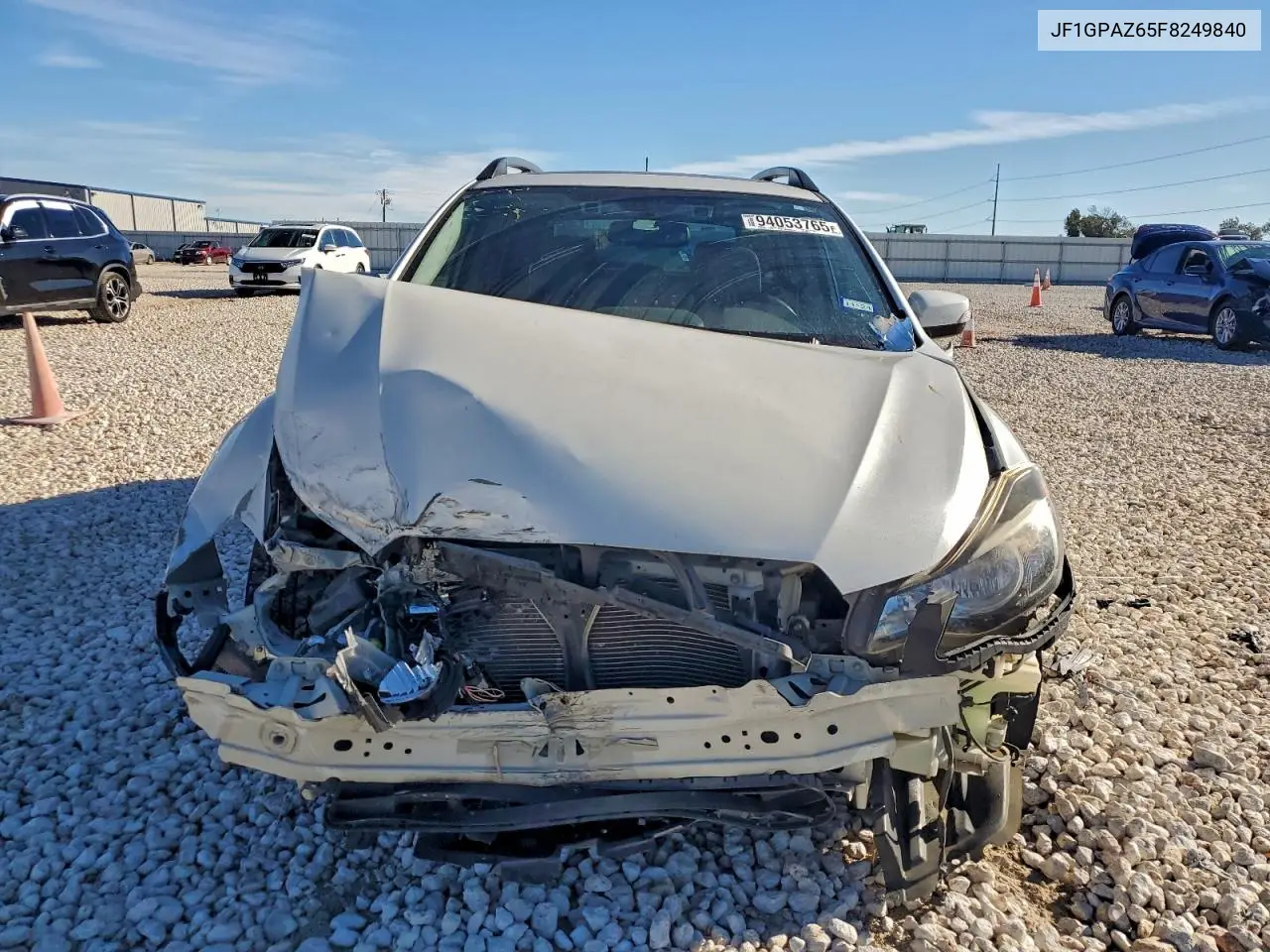 JF1GPAZ65F8249840 2015 Subaru Impreza Sport Limited