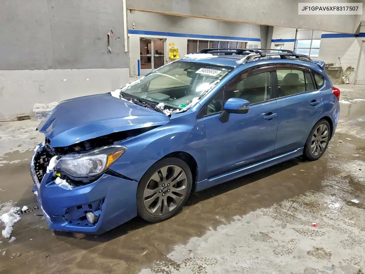 JF1GPAV6XF8317507 2015 Subaru Impreza Sport Limited