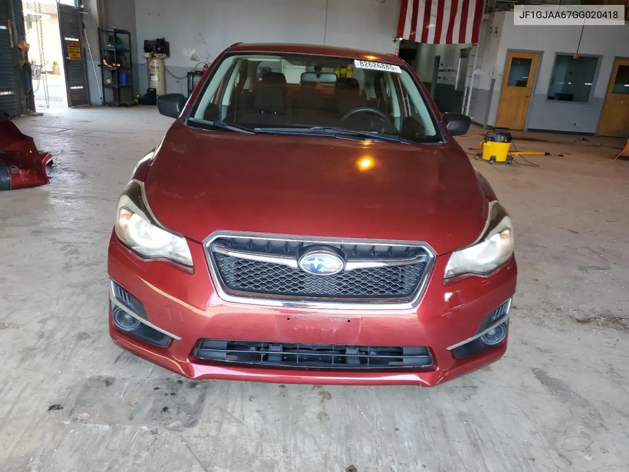 JF1GJAA67GG020418 2016 Subaru Impreza