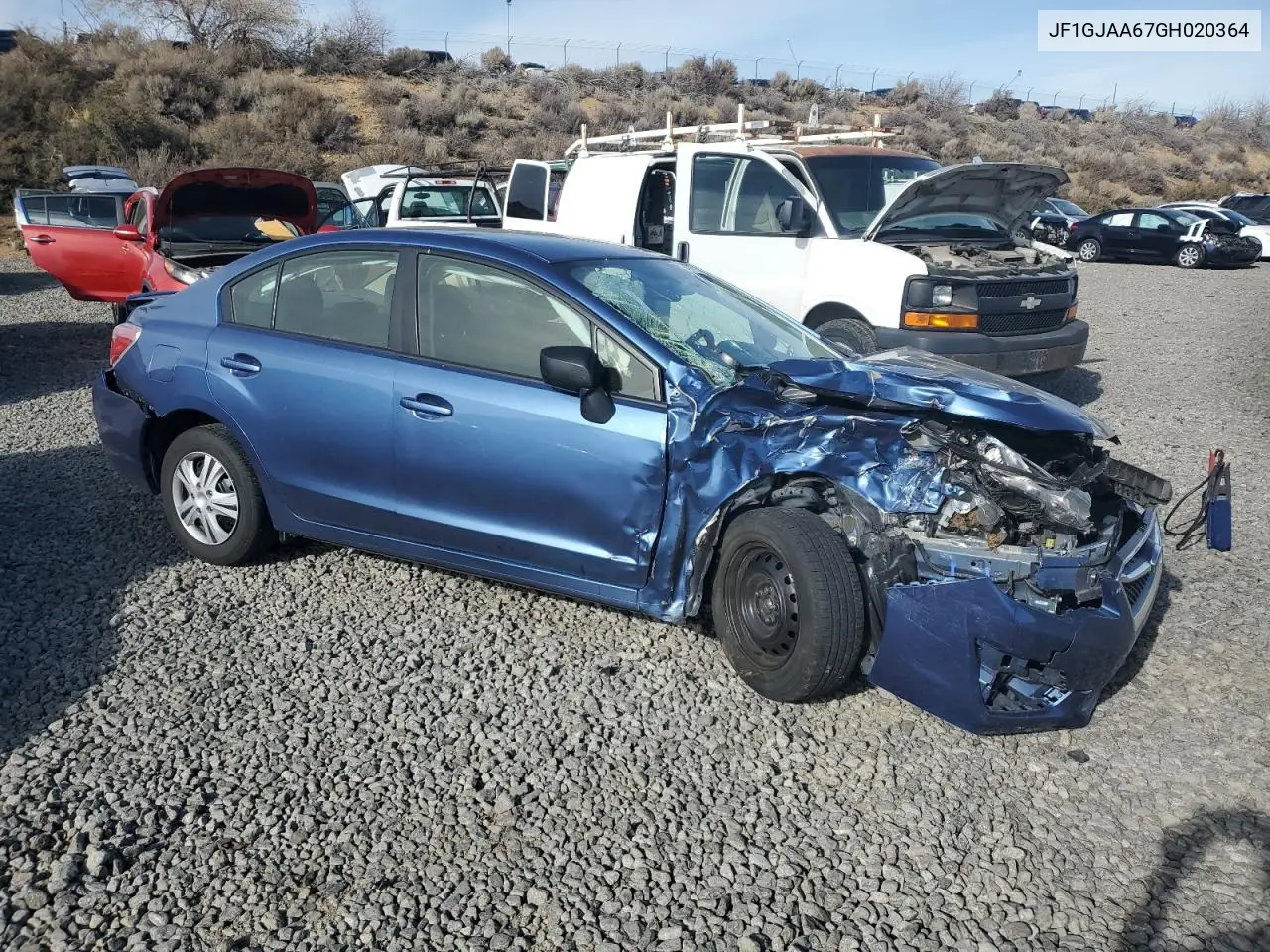 JF1GJAA67GH020364 2016 Subaru Impreza