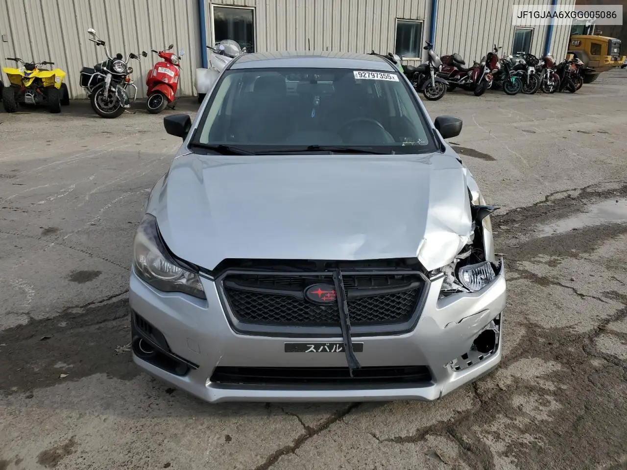 JF1GJAA6XGG005086 2016 Subaru Impreza