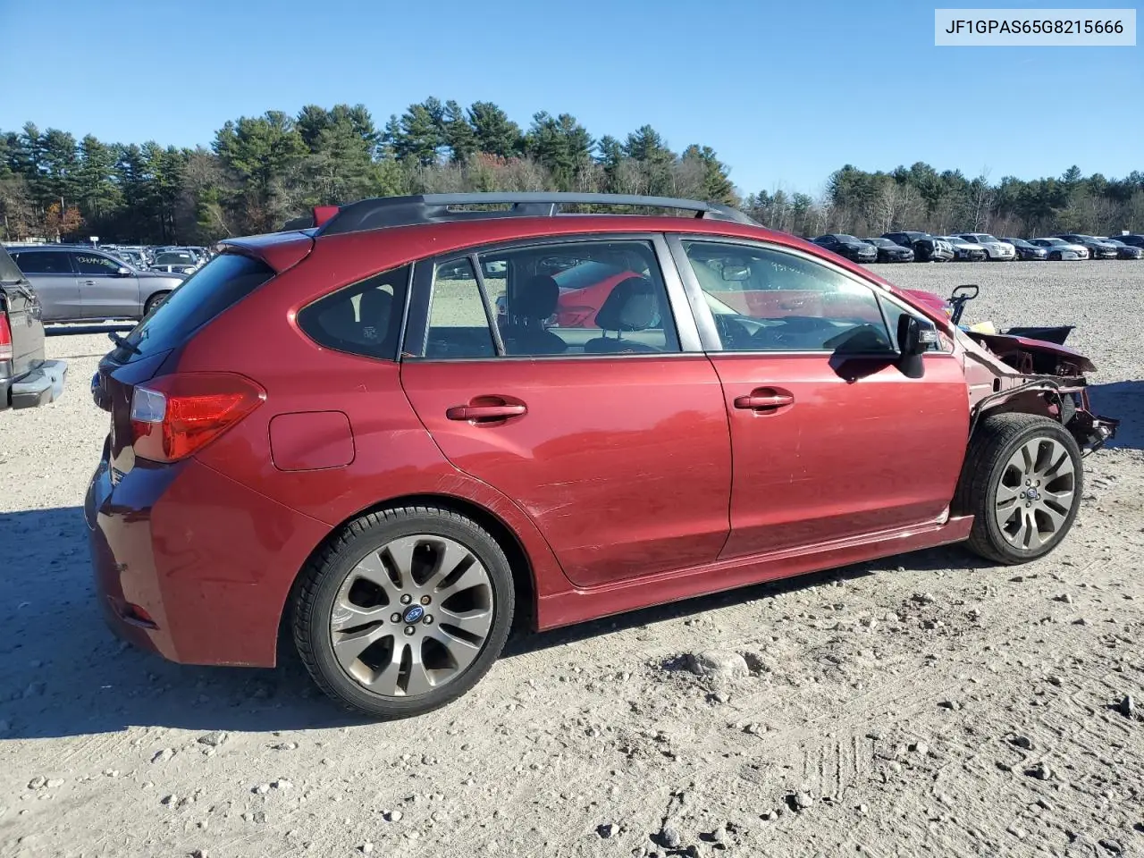 JF1GPAS65G8215666 2016 Subaru Impreza Sport
