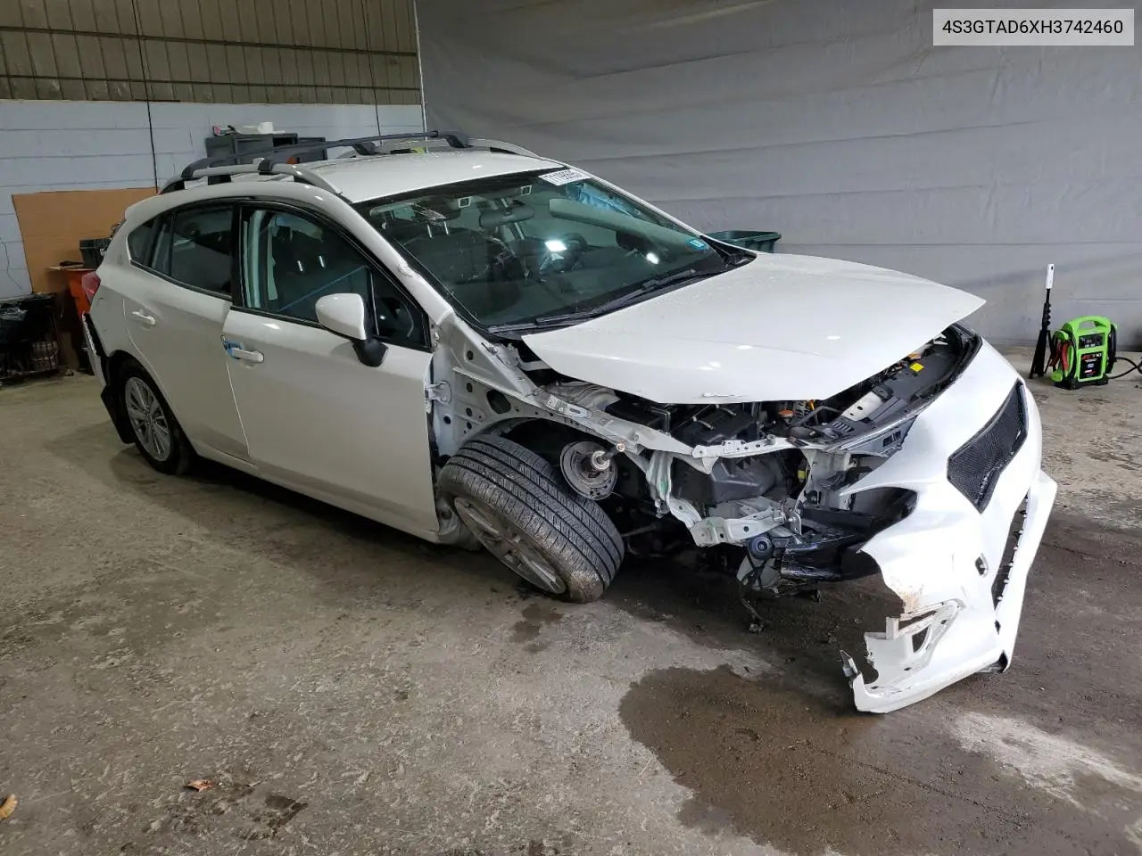 4S3GTAD6XH3742460 2017 Subaru Impreza Premium Plus