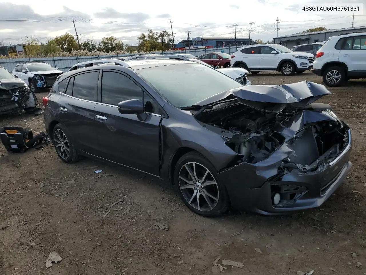 4S3GTAU60H3751331 2017 Subaru Impreza Limited