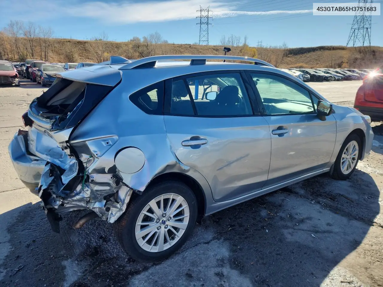 4S3GTAB65H3751683 2017 Subaru Impreza Premium