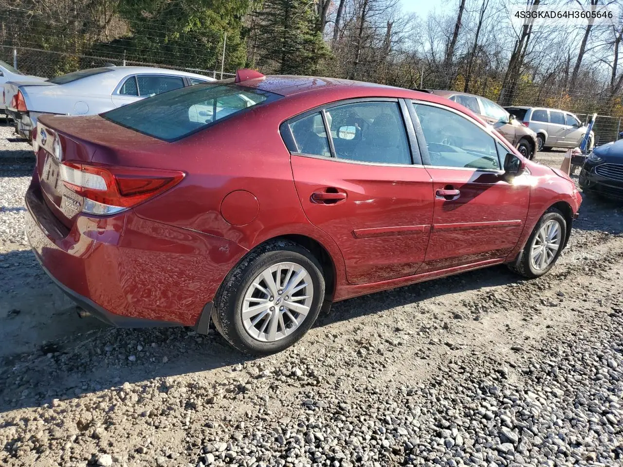4S3GKAD64H3605646 2017 Subaru Impreza Premium Plus
