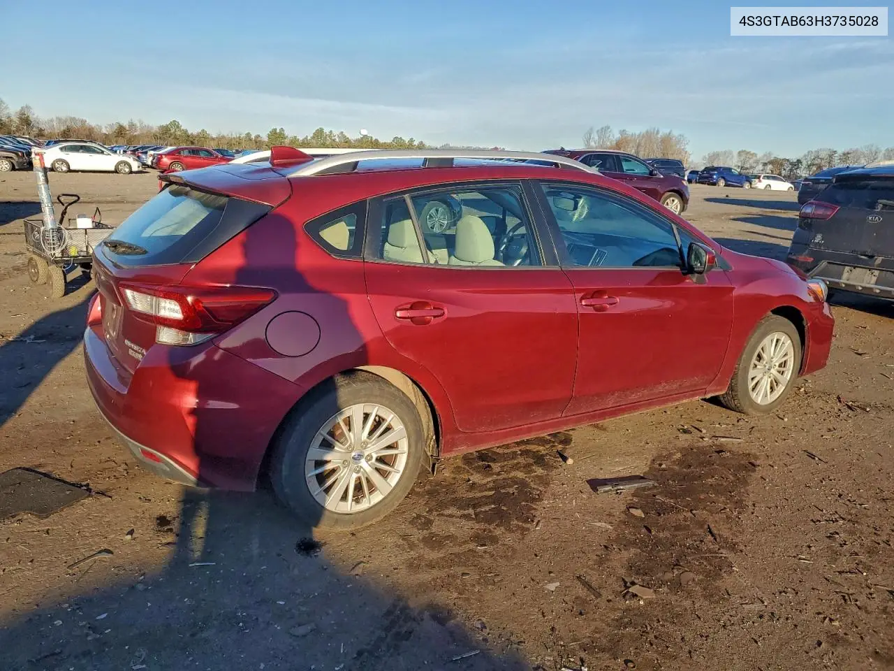 4S3GTAB63H3735028 2017 Subaru Impreza Premium