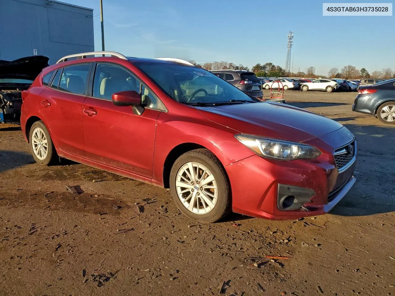 4S3GTAB63H3735028 2017 Subaru Impreza Premium