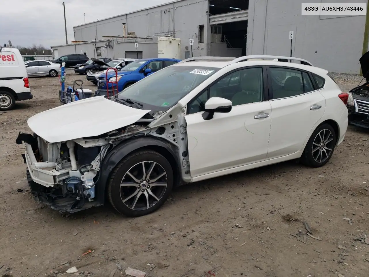 4S3GTAU6XH3743446 2017 Subaru Impreza Limited