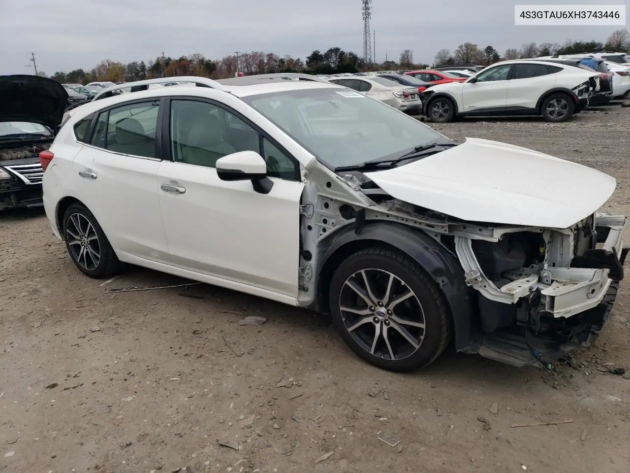 4S3GTAU6XH3743446 2017 Subaru Impreza Limited
