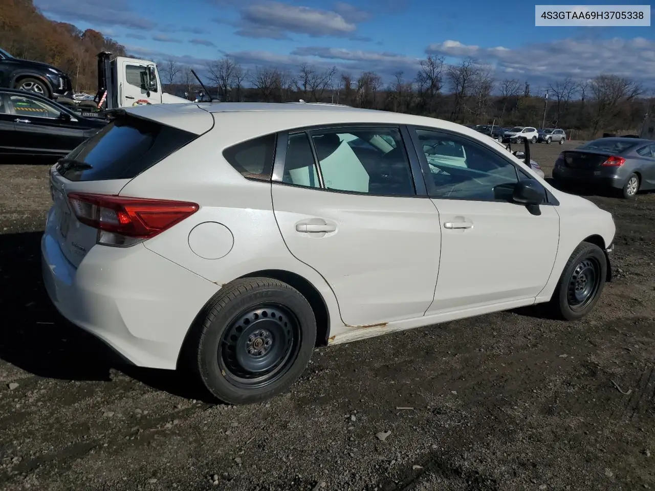 4S3GTAA69H3705338 2017 Subaru Impreza