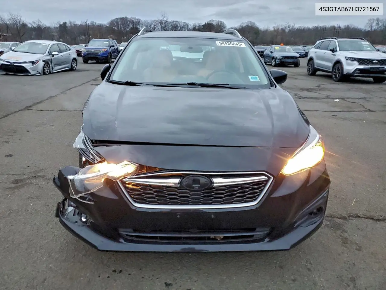 4S3GTAB67H3721567 2017 Subaru Impreza Premium
