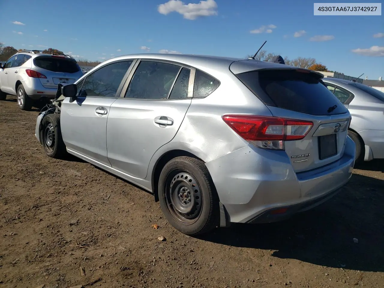 4S3GTAA67J3742927 2018 Subaru Impreza