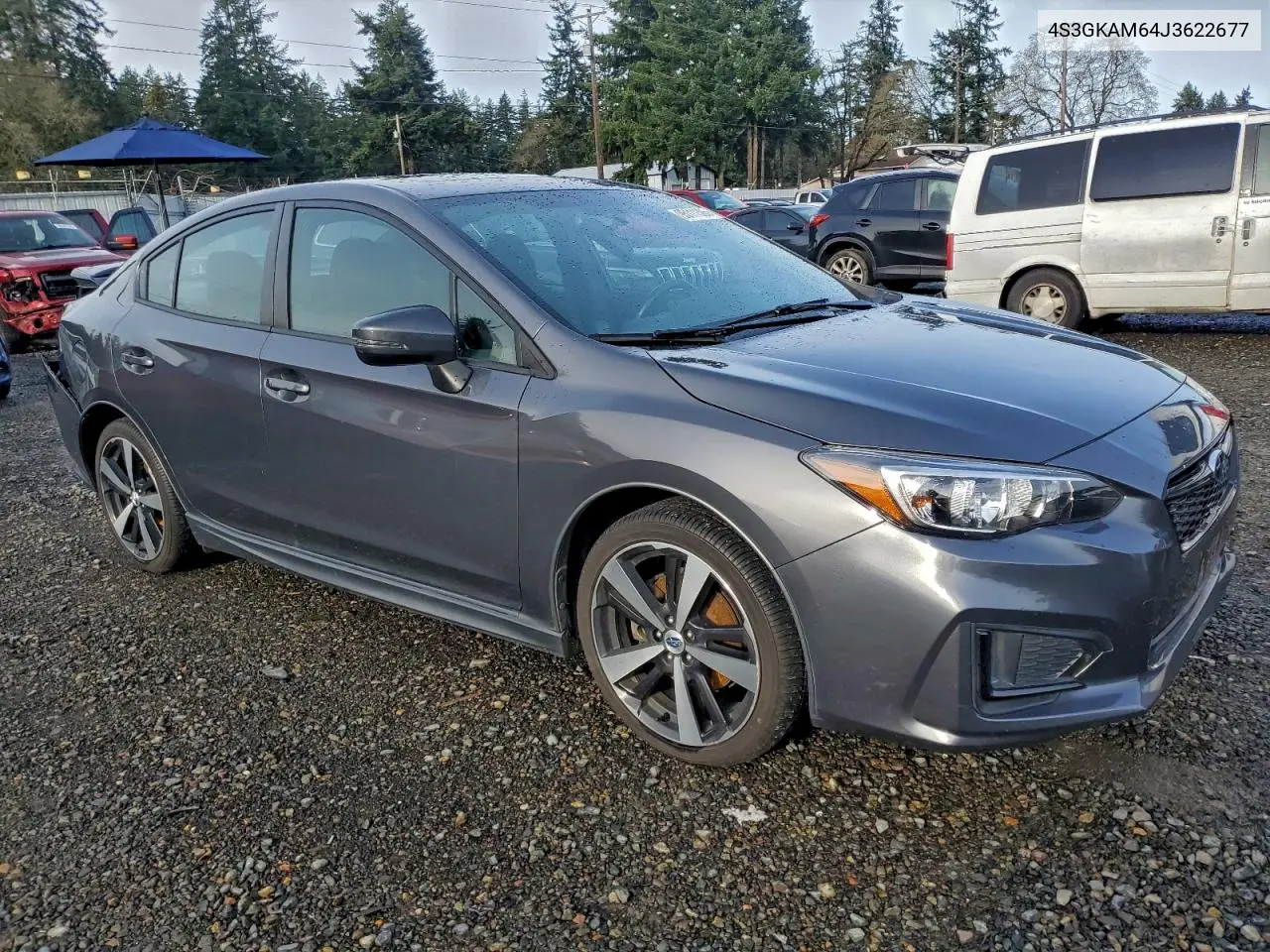4S3GKAM64J3622677 2018 Subaru Impreza Sport