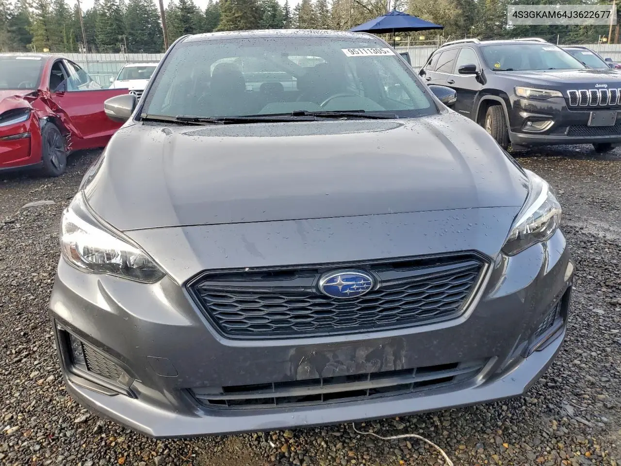 4S3GKAM64J3622677 2018 Subaru Impreza Sport