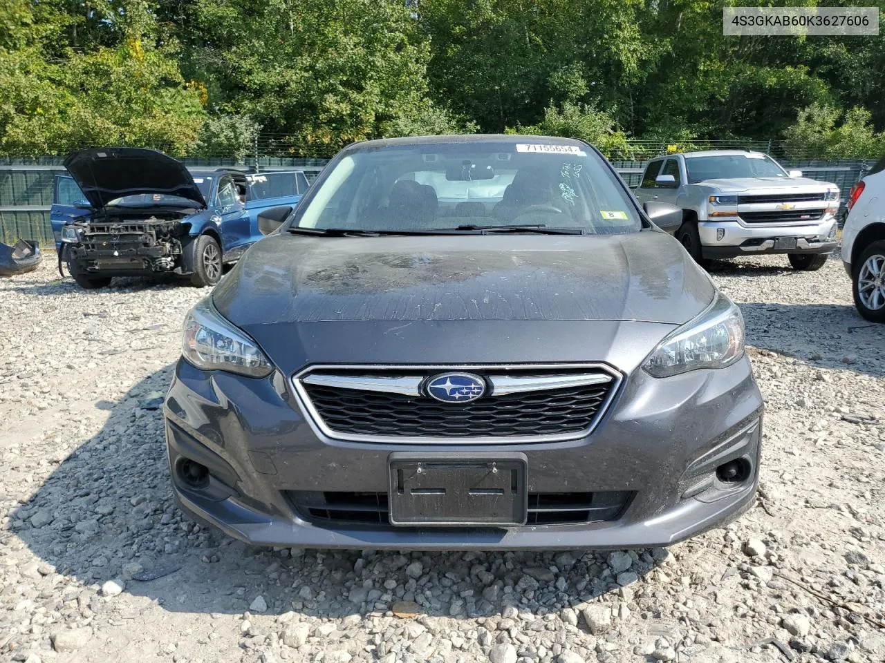 4S3GKAB60K3627606 2019 Subaru Impreza