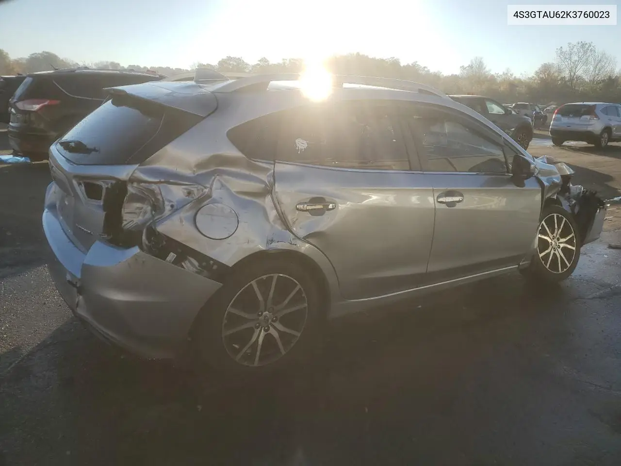 4S3GTAU62K3760023 2019 Subaru Impreza Limited
