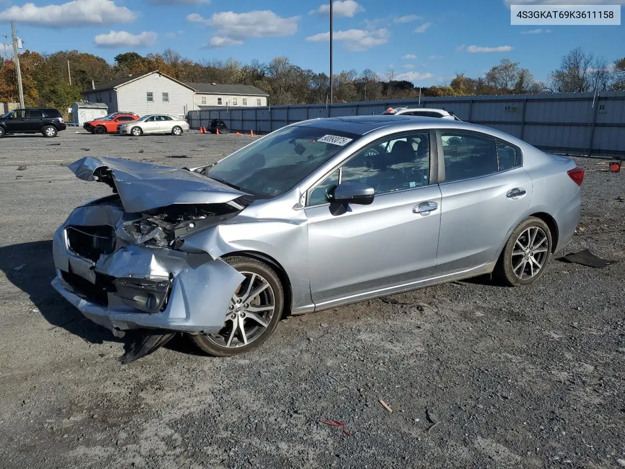 4S3GKAT69K3611158 2019 Subaru Impreza Limited