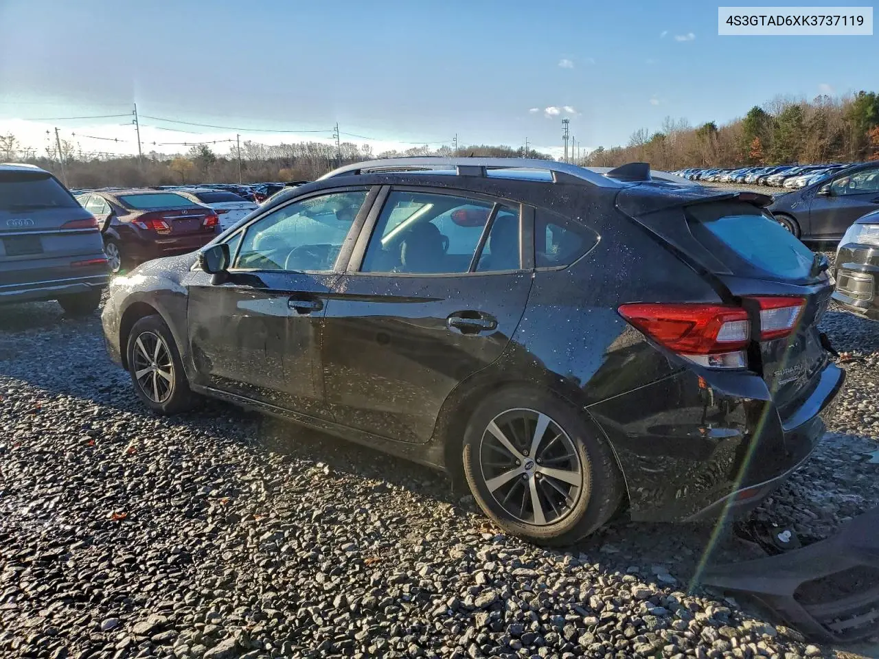 4S3GTAD6XK3737119 2019 Subaru Impreza Premium